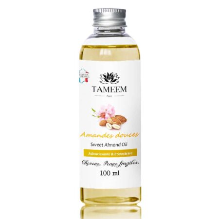 huile d'amande douce 100ml tameem