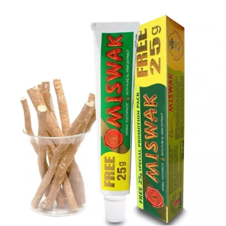 Dentifrice Dabur Miswak Herbal 50g + 25g GRATUIT DABUR